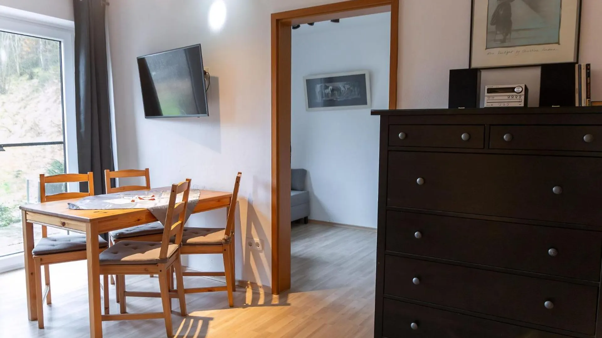 Ferienwohnung Mit Zwei Schlafzimmern Und Terrasse Weissenstadt Apartment
